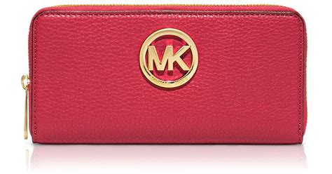 michael kors zip wallet iphone 4|michael kors zippered wallet.